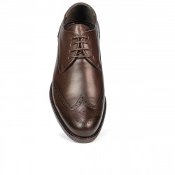Elegante Herrenschuhe 908 a Kaffee