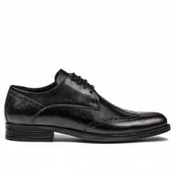 Elegante Herrenschuhe 908 schwarz