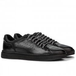 Herrensportschuhe 913 schwarz