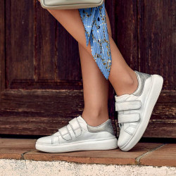 Damen-Sneaker 6008sc weiß kombiniert lifestyle