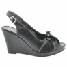 Damensandalen 5002 schwarz