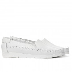 Damen-Mokassins 6023 weiß