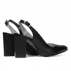 Damensandalen 1281 schwarz