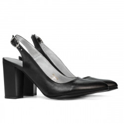 Damensandalen 1281 schwarz