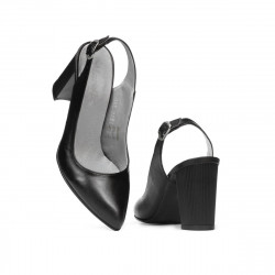 Damensandalen 1281 schwarz