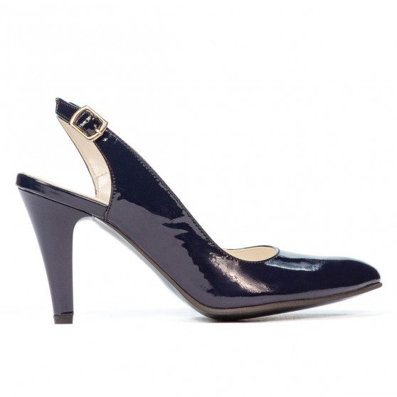 Damen Sandalen 1236 in Lack Indigo Damen Sandalen 1236 in Lack Indigo