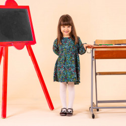 Kleine Kinderschuhe 51c Lack bordeaux+weiß