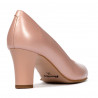 Elegante Damenschuhe 1209 Perlmutt Puderfarbe
