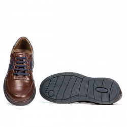 Herren Freizeitschuhe/Sportschuhe 919 braun kombiniert