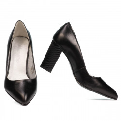 Elegante Damenschuhe 1278 schwarz
