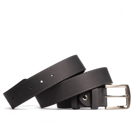 Herren-/Damen-Gürtel 01bc grau
