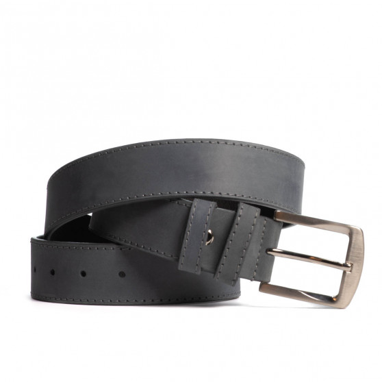 Herren Gürtel 13bc grau Herren Gürtel 13bc grau