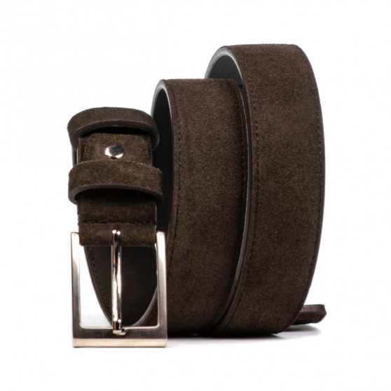 Herrengürtel 05bc Kaffee Veloursleder Herrengürtel 05bc Kaffee Veloursleder