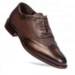 Elegante Herrenschuhe 922 a Kaffee