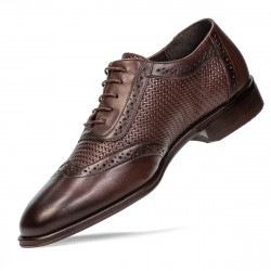 Elegante Herrenschuhe 922 a Kaffee
