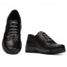 Herrenschuhe casual 923 schwarz