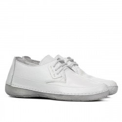 Damen-Mokassins 672s weiß