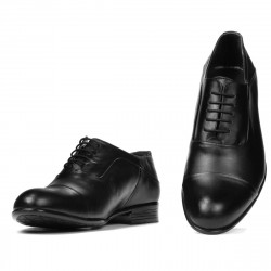 Elegante Herrenschuhe 762 schwarz