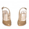 Damen Sandalen 1236 Lack Beige
