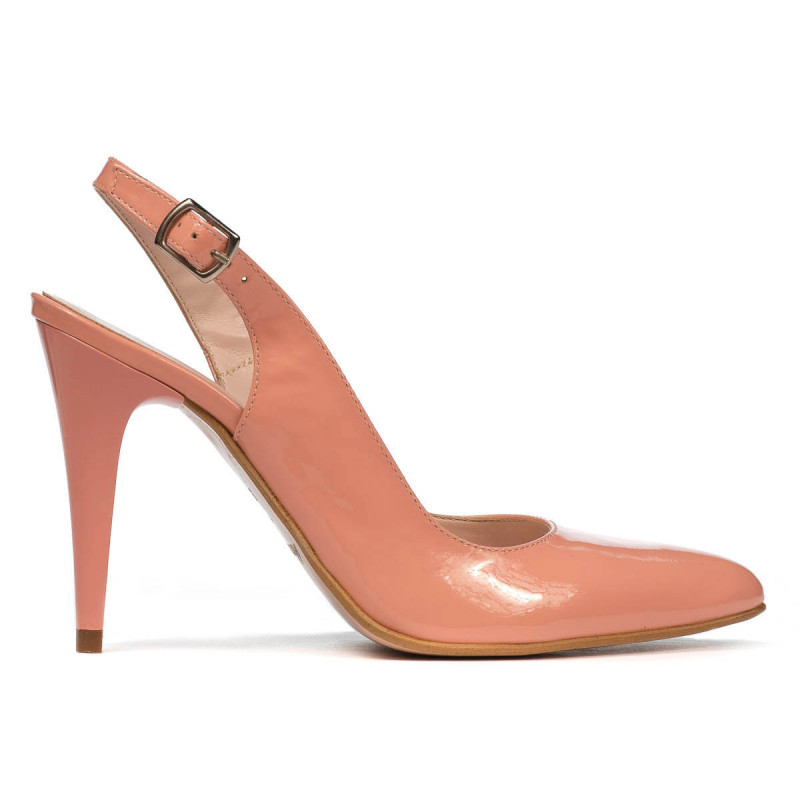 Damen Sandalen 1249 Lack Rosa