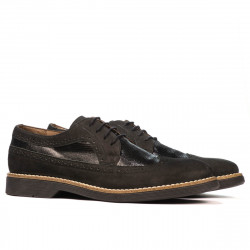 Herren Freizeitschuhe 829 schwarz kombiniert