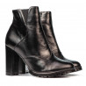 Damenstiefel 1162s schwarz (schlank)