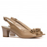 Damensandalen 1251 Lack Beige02