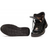 Herrenstiefel 4123 schwarz kombiniert