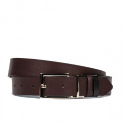 Damen Gürtel 22m bordeaux+schwarz