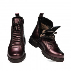 Damenstiefel 3355 Perlmutt Lila