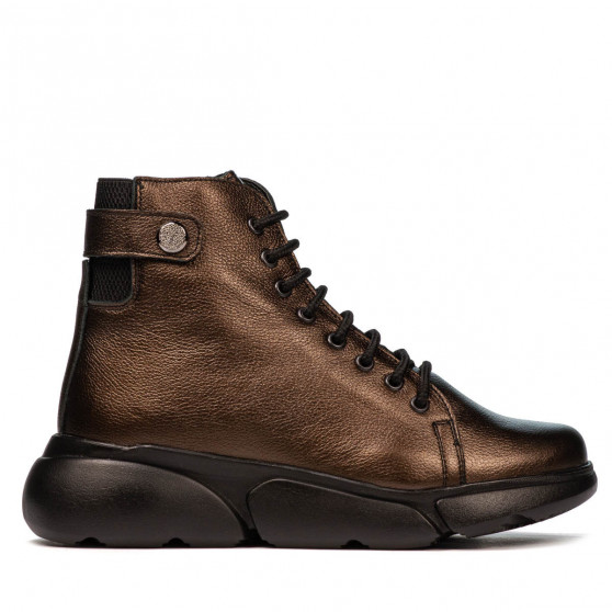 Damenstiefel 3354 kupferfarben Damenstiefel 3354 kupferfarben