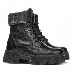 Kinderstiefel 3022 schwarz