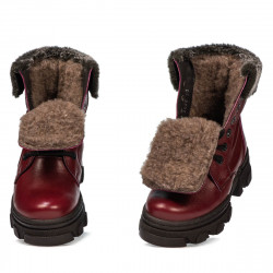 Kinderstiefel 3022 bordeaux