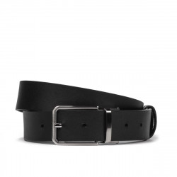 Herren-Gürtel 35b schwarz+schwarz matt