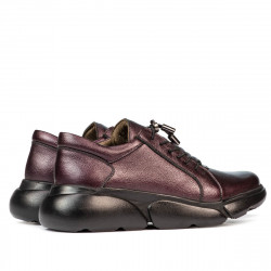 Damen Casual Schuhe 6032 Perlmutt Lila