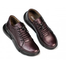 Damen Casual Schuhe 6032 Perlmutt Lila