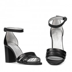 Damen Sandalen 1277 Schwarz