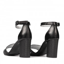 Damen Sandalen 1277 Schwarz
