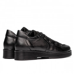 Damen Freizeitschuhe 6026 schwarz kombiniert