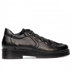 Damen Freizeitschuhe 6026 schwarz kombiniert