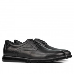Lässige Schuhe 929 in Schwarz kombiniert