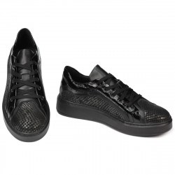 Casual/Sport Schuhe 6035 schwarz kombiniert
