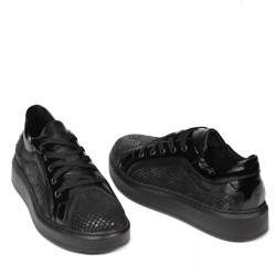 Casual/Sport Schuhe 6035 schwarz kombiniert