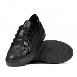 Casual/Sport Schuhe 6035 schwarz kombiniert