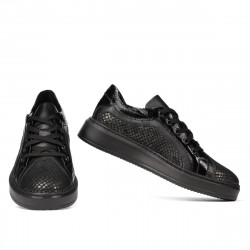 Casual/Sport Schuhe 6035 schwarz kombiniert