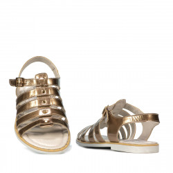 Damensandalen 5077 kupferfarben