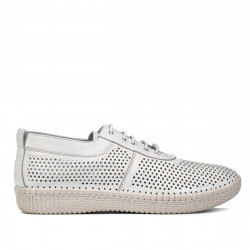 Damenmokassins 6034 weiß