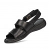 Damensandalen 5072 schwarz