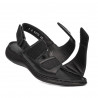 Damensandalen 5072 schwarz