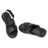 Damensandalen 5072 schwarz